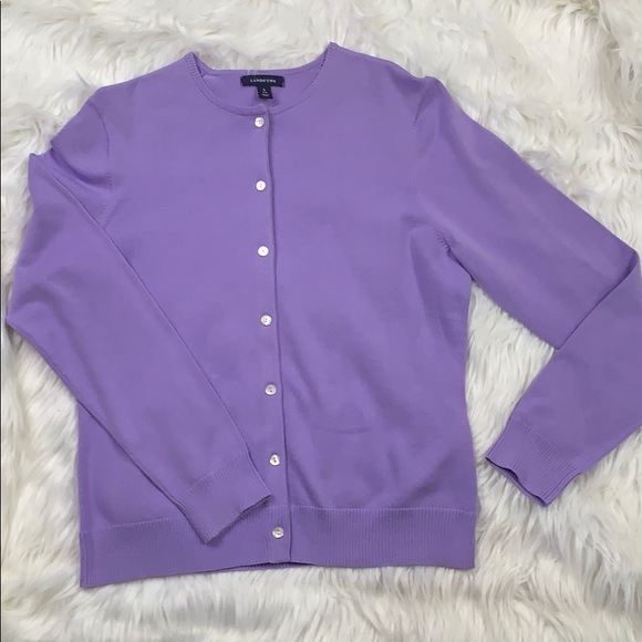 Lands' End Sweaters - Land’s End Supima Cotton Cardigan Sweater